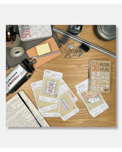 50 Housing Floor Plans (Cards)